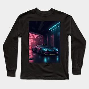 Underground Velocity Sports Car Long Sleeve T-Shirt